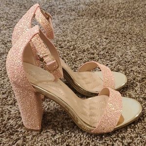 Forever Chunky Glitter Heels